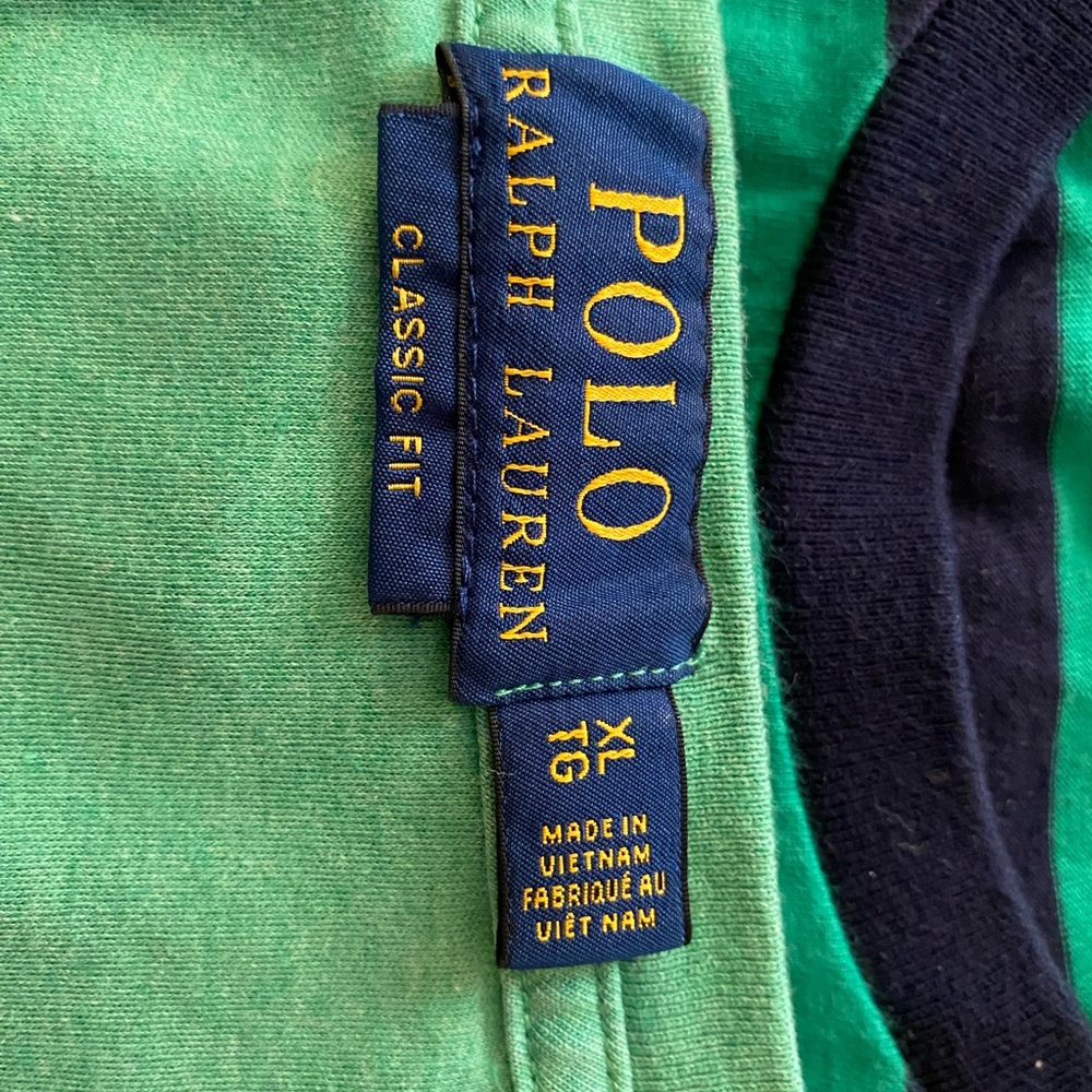 POLO by Ralph Lauren Classic Green Tee - Picture 3 of 3